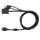 thumbnail image 3 of Cable VGA con adaptador, Cable VGA de alta definición Cable VGA Cable VGA con adaptador de audio Impulsado por el rendimiento, 3 of 8