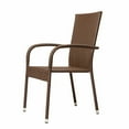 thumbnail image 4 of Vulcan Morgan Outdoor Wicker Chair Set – Set of 4, Durable Patio Seating, 4 of 9
