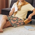 thumbnail image 4 of Wukai Squirrel And Nuts Men’s Short Pajama Pants With Pockets Soft Sleep Pj Shorts for Men-X-Large, 4 of 6