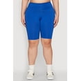 thumbnail image 4 of Womens Plus Size High Waisted Bike Shorts, 4 of 5
