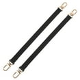 thumbnail image 1 of Paquete de 2 correas de repuesto de cuero para bolsos, bolsos de mano, correas para bolsos de hombro con hebillas de langosta giratorias, 1 of 5