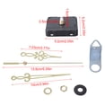 Antique Arrowed Clock Hands and Clock Motor Kits Quiet Clock Mechanism ...