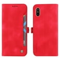 thumbnail image 3 of Nalacover For iPhone X/XS Wallet case 【RFID Blocking】【Slide Pocket Slot】,Credit Card Holder Flip Folio Book PU Leather Protective Cover Women Men For iPhone X/XS, red, 3 of 14