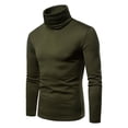 thumbnail image 2 of FOCUSNORM T-shirt à Manches Longues en Maille Homme Casual Party Pull, 2 of 8