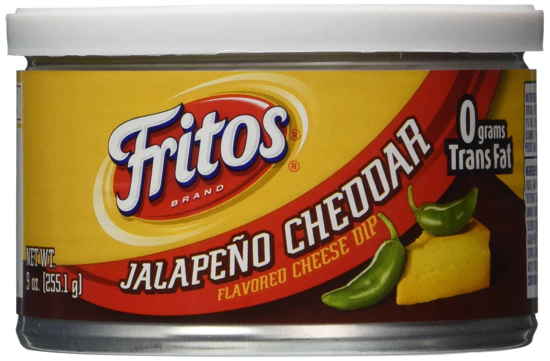 Fritos Cheese Dip, Jalapeno Cheddar Flavor, 9 Oz Can (Pack of 3