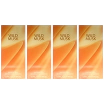 Pack of (4) Coty Wild Musk By Coty For Women. Cologne Spray 1.5-Ounces