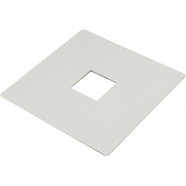 Generic Junction Box Cover for HT Track Systems, White