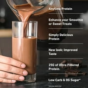 Isopure Low Carb Protein Powder, Dutch Chocolate, 25g Protein, 3 Lb