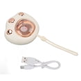 thumbnail image 1 of Calentador de manos recargable con forma de pata de gato, 5 W, 5 V, 1 A, carga USB, 2 niveles de calentamiento rápido ajustable, banco de energía, 1 of 14