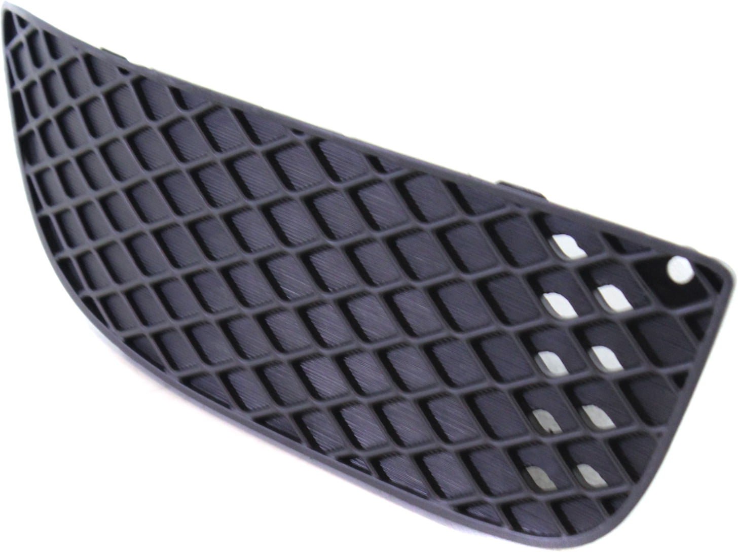 Fog Light Cover Compatible with 2008-2015 Mitsubishi Lancer Right Passenger Textured Black