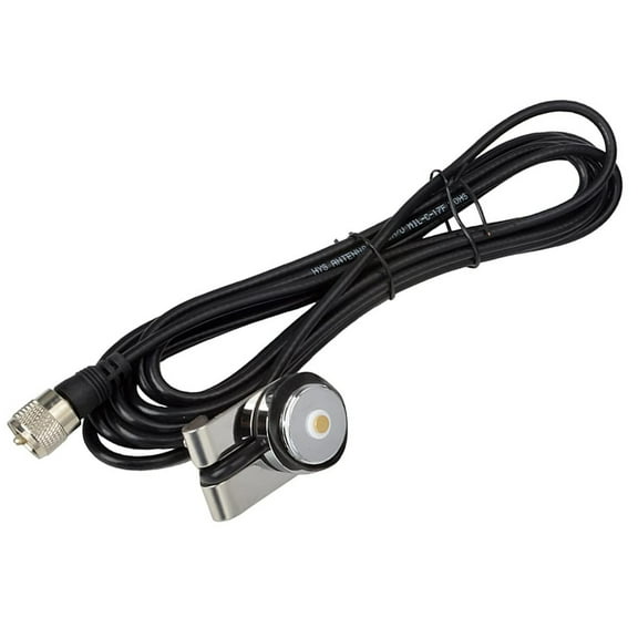 NMO Trunk Antenna Mount with 13Ft RG-58 Coax and PL-259 Connector