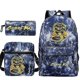 thumbnail image 1 of Conjunto de 3 uds. De mochila Cobra Kai, mochilas escolares para niños, mochilas informales con estampados, mochilas para adolescentes, niñas y niños, mochilas de viaje, 1 of 1