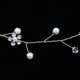 thumbnail image 4 of Venda Nupcial Cinta de Novia Diadema de Pelo con Artificiales Flores de Cabello Accesorio para Boda Fiesta Baoblaze Diadema nupcial de cristal, 4 of 8