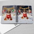 thumbnail image 4 of Happy New Year 2026 Saint Bernard Holiday Balloons Party Snow Spiral Bound Journal St Dog Lover 5x7in Spiral Notebook - 13018, 4 of 5