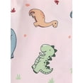 thumbnail image 5 of WIBACKER S-2XL Womens Pajamas Set Short Sleeve Button Down 2 Piece Dinosaur Loungewear Sets Tops and Shorts Sleepwear, 5 of 11