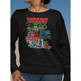 thumbnail image 2 of Rat Fink Beach Art Sweatshirt Women -T-Line Designs, Female x-Large, 2 of 4