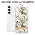 thumbnail image 2 of Allytechgroup Galaxy S24 Plus Case, 2024 Trendy Floral Series TPU Slim Back Cover Shell Shockproof Anti-Scratch Phone Case for Samsung Galaxy S24 Plus, Windflower, 2 of 5