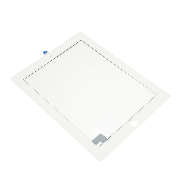 Reemplazo de pantalla táctil de tableta Bling Bling para tableta IOS color blanco