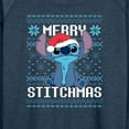 thumbnail image 3 of Lilo & Stitch - Merry Stitchmas - Women's Lightweight French Terry Long Sleeve Shirt, 3 of 5