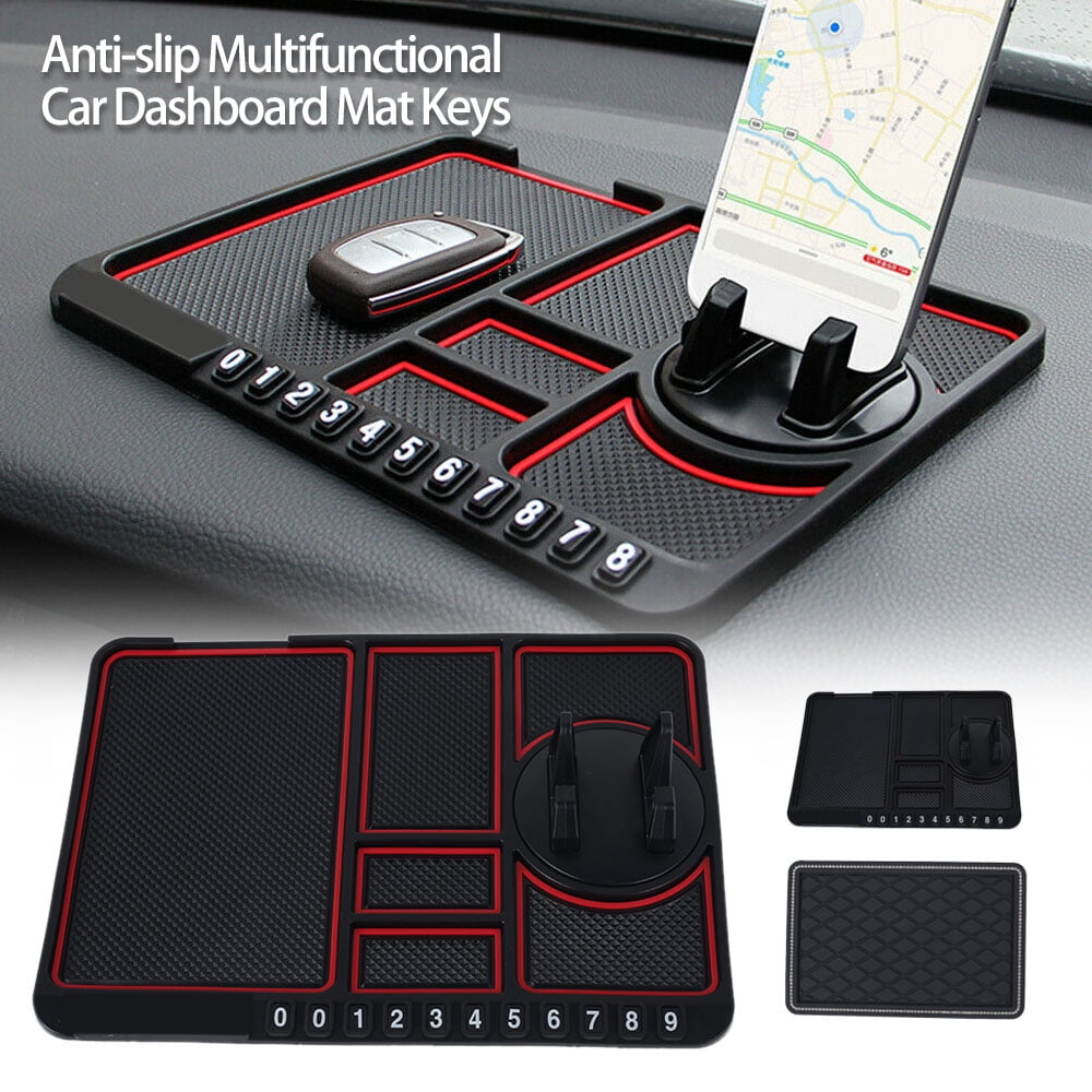 Car Gadget Rubber Car Dashboard Anti Slip Mat 