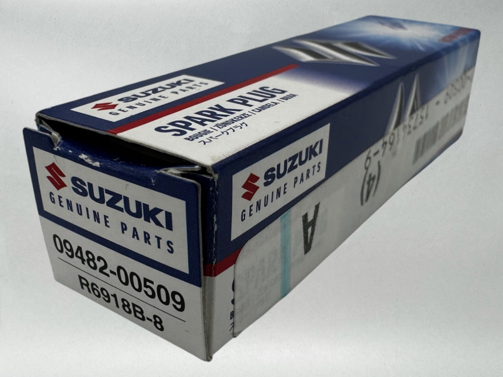 Suzuki Genuine OEM Authentic NGK Spark Plugs 09482-00509 R918B-8-4PACK