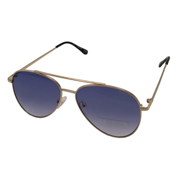 Kenneth Cole Reaction  Mens Sunglass Gold Aviator, Gradient Lens KC1386. 32W