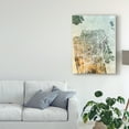 thumbnail image 3 of Trademark Fine Art 'San Francisco City Street Map Teal Orange' Canvas Art by Michael Tompsett, 3 of 4