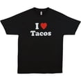 thumbnail image 3 of ShirtBANC I Love Tacos Mens T Shirts Taco Lovers Tee, 3 of 4
