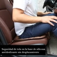 thumbnail image 3 of Set De 3 Cojines Para Asiento De Automóvil Delantero Y Trasero Negro VIMI, 3 of 8