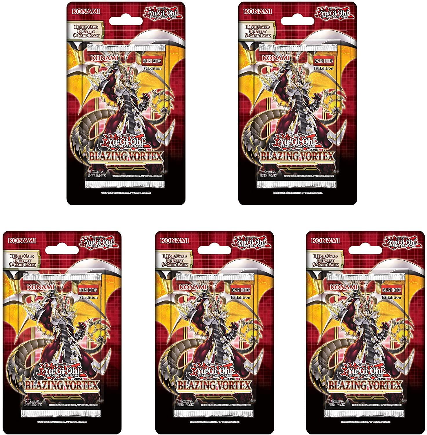 Duelist Advance Yugioh Yu-Gi-Oh! Blazing Vortex Booster Pack - 1st Edition,  Factory Sealed, English, Near Mint 1st Edition Booster Pack