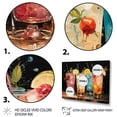 thumbnail image 3 of Designart "Confetti Cocktails VI" Food & Beverage Canvas Wall Art, 3 of 5