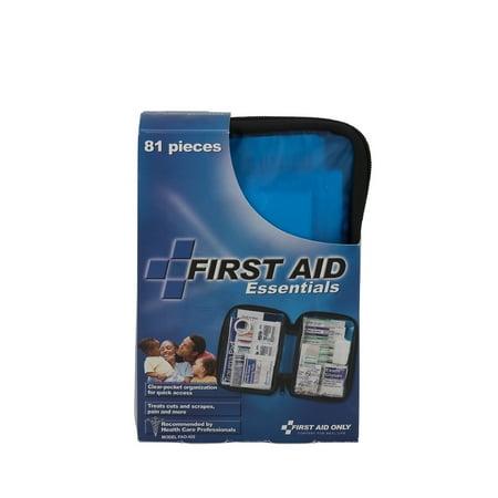 - First Aid Only 80 Piece First Aid Kit, Fabric Case