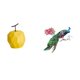 thumbnail image 1 of Escultura de fruta de , adorno geométrico, estatua para festivales, oficina y decoración retro de PVC, de pared para sala de estar,, 1 of 8