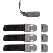 Safety 1st SS Multi-Purpose Appliance Lock, 4PK, One Size, Silver