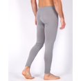 thumbnail image 3 of Real Essentials 3 Pack: Men's Thermal Underwear Base Layer Fleece Lined Pants with Fly - Long John Bottom(Big & Tall), 3 of 5