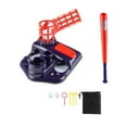 thumbnail image 1 of KLKCMS ting Tee Pitching Machine with 4 Softballs and for Kids 3-5 Years, 1 of 9