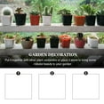 thumbnail image 3 of unbranded 10Jgo Macetas Decorativas De Plástico Beige Para Jardinería En Casa Y Balcones, 3 of 6