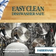 thumbnail image 5 of Farberware Classic Traditions 12 Piece Stainless Steel Pots and Pans Set with Ceramic Frypans, 5 of 19