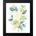 thumbnail image 2 of Vess, June Erica 15x18 Black Modern Framed Museum Art Print Titled - Spring Greens II, 2 of 5