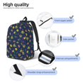 thumbnail image 4 of Yiaed Mardi Gras Carnival Print Backpack, Premium Laptop Backpack, Travel Backpack for Women, Lightweight Backpacks, Comfortable Back Pack-Small, 4 of 7