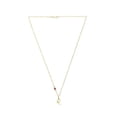 thumbnail image 3 of Collar con dije signo zodiaco Virgo chapa de oro 18k, 3 of 4