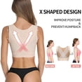 thumbnail image 5 of QRIC Women Posture Corrector Back Brace Push up Bra Back Chest Support Sleeveless Tank Top, 5 of 6