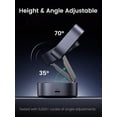 thumbnail image 4 of UGREEN MagFlow Magnetic Foldable Charging Station, 2-in-1 Fast Wireless Charger Compatible with iPhone 16 15 14 13 12, Airpods3 2 Pro (No AC Adapter), 4 of 5