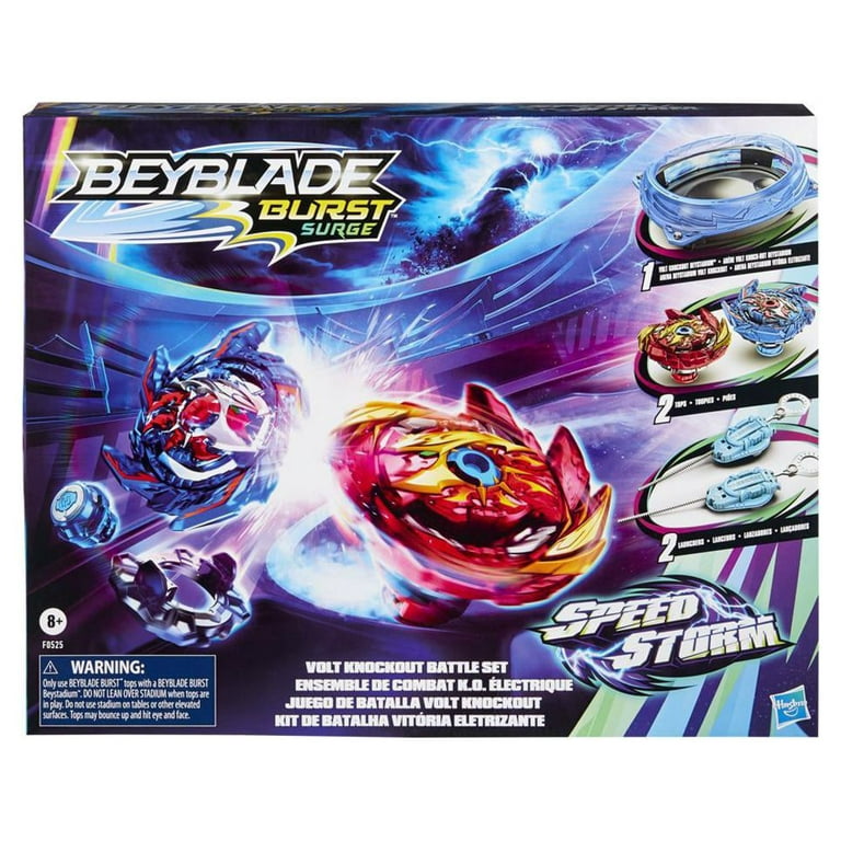 Hasbro Beyblade Burst Surge Speedstorm Motor Strike Battle Set, 1