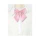 thumbnail image 5 of Corbata de moño preatado ajustable de color sólido para mujeres INSPIRE CHIC en rosa, 5 of 5