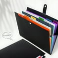 thumbnail image 7 of CCOCC A4 Multi Layer Accordion File Organizer Folder with 7 Colored Inserts for Document Storage, 7 of 7
