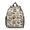 Skull and Bird, variant on Skull and Flower Gothic Pattern Backpack for School, Cute School Bag with Adjustable Shoulder Straps and Padded Back, 13.8"x11.4"x6"