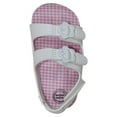 thumbnail image 6 of Wonder Nation Baby Girls Two Buckle Back-Strap Footbed Sandals, 6 of 6