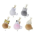 thumbnail image 2 of Youkk Soft Touch Keyring Portable And Adorable Key Chain Best Gifts Leather Cat Keychain Key Ring Suitable For Many Occasions Pink 1Set, 2 of 6