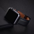 thumbnail image 5 of WFEAGL Apple Watch Series Genuine Leather Replacement Band 38mm 40mm 41mm Black/Black, 5 of 8